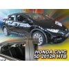 Deflektory na Honda Civic hatchback, 5-dverová (+zadné), r.v.: 2012 - 2016