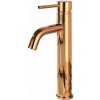 Rea Batéria umývadlová vysoká Lungo Rose Gold REA-B6321
