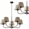 Závesná lampa TK-Lighting Chicago V 5-bodové osvetlenie E27