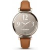 GARMIN smart hodinky - LILY 2 CLASSIC - zlatá/hnedá
