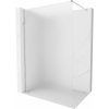 Mexen Kioto-X sprchová stena Walk-in 70 x 200 cm, mrazivý 10 mm, chróm - 800-070-101-01-30-X