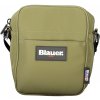 Štýlová Pánska Crossbody Taška BLAUER 17.0X22.0X6.0cm Zelená Farba: Zelená, Velkost: UNI