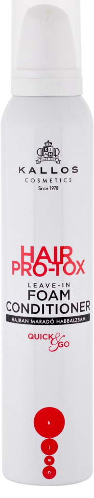 Kallos KJMN Pro-Tox Hair Bomb bezoplachový kondicionér v spreji 200 ml od  2,02 € - Heureka.sk