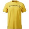 Sportex Rybárske Tričko T-Shirt Žlté s Logom - L