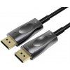 PREMIUMCORD Optický DisplayPort 1.4 pripojovací kábel M/M, pozlátený konektor. 15m kport6-15 PremiumCord