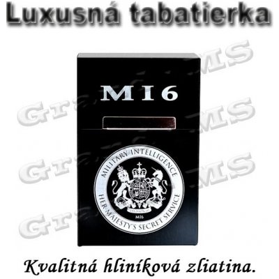 Tabatierka , púzdro, obal či krabička na cigarety - MI6