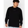 Fox Wordmark Oversized (black) L, čierna