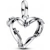 PANDORA ME prívesok Drôtené srdce