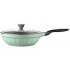 BUYDEEM Cast Aluminum Nonstick Frying Pan 30 cm, model CP102, color Cozy Greenish (CP102-CG)