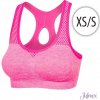 Športová vystužená podprsenka Julimex Sport Skip - ružová XS/S