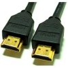Video kábel HDMI samec - HDMI samec, HDMI 1.4 - High Speed with Ethernet, 2m, pozlatené konektory, čierny