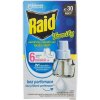 Raid Family elektrický odparovač tekutý proti komárom náhradná náplň 30 nocí 21 ml