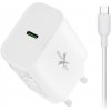 Univerzálna rýchla nabíjačka sieťová USB C 25W PD + kábel 2 x USB C - 1.2 m