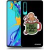 Picasee silikónový čierny obal pre Huawei P30 - Hot Cocoa Club