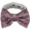 Trixie Vianočný obojok s mašľou zamatový vzhľad S-M 30-45 cm