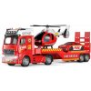 Auto hasiči ťahač a helikoptéra s efektmi 55 cm - mix variantov či farieb