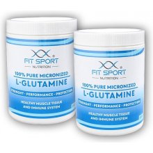 FitSport Nutrition 100% Pure Micronized L-Glutamine 1100g