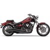 Cobra USA 2225B-CO Cobra výfuk pre Yamaha Raider (08-12) Speedster Swept - Black
