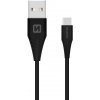 Swissten 71504403 dátový USB - USB-C 3.1 (9mm), 1,5m, černý