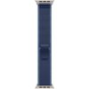 Apple Watch 49mm Blue/Bright Blue Trail Loop - M/L - Natural Titanium Finish MFT74ZM/A