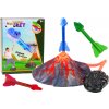 mamido Súprava s nastaviteľným odpaľovačom rakiet Dinosaury a sopka
