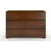 CHROB Komoda z masívu Sparta 5 borovica - orech