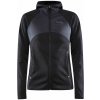 Craft ADV Essence Jersey Hood Jacket mikina dámská Barva: Černá, Velikost: XXL