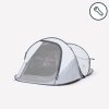 QUECHUA Vonkajší plášť stanu 2 Seconds Fresh&Black pre 2 osoby