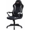 Autronic KA-G408 GREY Herné a kancelárské kreslo E-racer, poťah sivá a čierna látka, HM