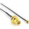 LaskaKit_cz Pigtail MHF3/IPEX3 - SMA Female, kábel 1,15mm, 15cm