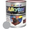Farba na kov hrdzu i drevo DUPLI-COLOR Alkyton Ral 9006 strieborná lesklá + 33% EXTRA 1l