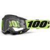 Okuliare 100% Accuri 2 Enduro Moto (žltá, číre Dual plexi s čapmi pre strhávačky)