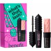 Benefit What's That Lash Benefit BADgal BANG! Volumizing Mascara Mini riasenka pre objem 4 g + Benefit Roller Lash Mini riasenka na predĺženie a natočenie rias 4 g kozmetická sada