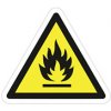 Nálepky pozor, nebezpečenstvo požiaru 100 ks - veľkoobchod