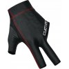 Biliardová rukavica Cuetec Axis black-red, veľkosť L