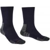 Pánske turistické ponožky Bridgedale Lightweight Merino Boot Navy/Grey Veľkosť: EUR 40-43