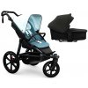 TFK ProA 2v1 Blue Dual Color Combi carrycot + Seat unit Hlboká vanička Anthracite with Red Higlights