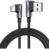 Uhlový kábel USB-C na USB-A 2.0 UGREEN US176, 3A, 3 m (čierny)