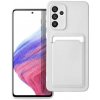 Zadný kryt Card Case biely – Samsung Galaxy A55 5G