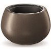 PROSPERPLAST Kvetináč HEOS ECO WOOD kávový 37cm