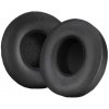 Náhradné Náušníky pre Beats Solo 4, Pamäťová pena + PU Koža, Čierne, 1 pár