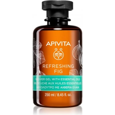 Apivita Refreshing Fig Shower Gel osviežujúci sprchový gél s esenciálnymi olejmi 250 ml