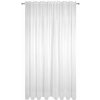 Záclona Eurofirany voál hladká biela 400x270 cm páska