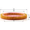 MANN-FILTER vzduchovy filtr C 4282