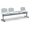 B2B Partner Plastová lavice do čakární VERONA 3-miesta + stolík