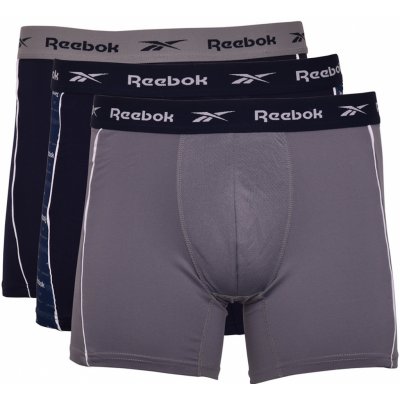 Reebok Med Sports Trunk Jagger 3P slate grey/vector navy/print