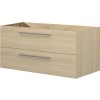 Mereo Bino, kúpeľňová skrinka 121 cm, dub Sand Barbera