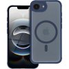 Kryt Full Matte Mag Cover Case s MagSafe iPhone 15 Pro Blue