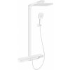 MEXEN MEXEN - Zoom nástenný sprchový set s dažďovou sprchou a batériou, biela 78101-20