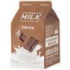 A'Pieu Chocolate Milk One-Pack Vyhladzujúca čokoládovo-mliečna maska 21 g